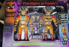 Five Nights at Freddy's FNAF - Glamrock Freddy Shattered Freddy Endo Series NEW