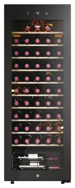 Cantinetta 58 bottiglie SERIE 3 HWS58GGH1 Wine Bank 50 Black classe G (47,5x45,