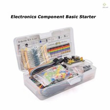 Arduino UNO R3 Electronic Components Kit 830 Point Breadboard Jumper Wires Resis