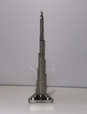Building Burj Khalifa Dubai, The World’s Tallest BLDG, metal model statue  (O-1)