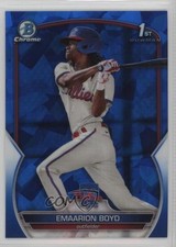 2023 Bowman Sapphire Edition Chrome Prospects Emaarion Boyd #BCP-128 12g7