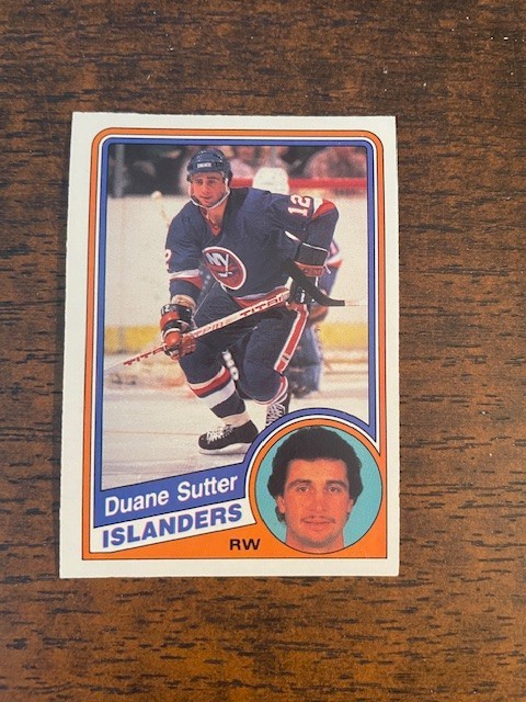 1984-85 O-Pee-Chee OPC Set Break #137 Duane Sutter - New York Islanders NRMT