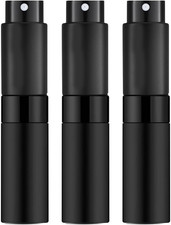 Perfume Travel Refillable Spray Bottle Atomizer Sprayer 8ml 3 Pack
