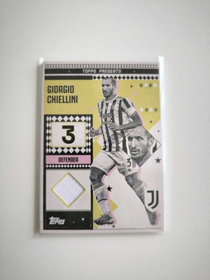 Giorgio Chiellini Matchworn Relic Topps Juventus Turin Team Set 2024/25 Patch