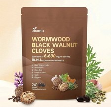 NEW Vivonu Wormwood Black Walnut Cloves 240 S...