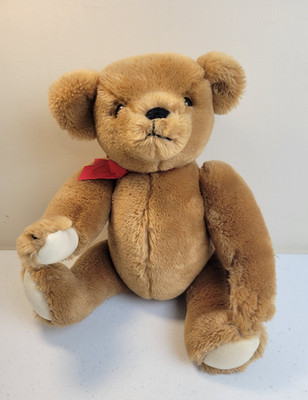 Vintage Smithsonian Institution 1987 Teddy Bear Plush Stuffed Animal Toy 13''