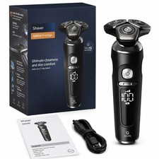 S9000 Prestige Style Electric Shaver Rotary Razor Wet Dry USB Rechargeable