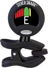 Snark 2 Clip-On All Instrument Tuner-Black/Silver (SIL2-BLACK)