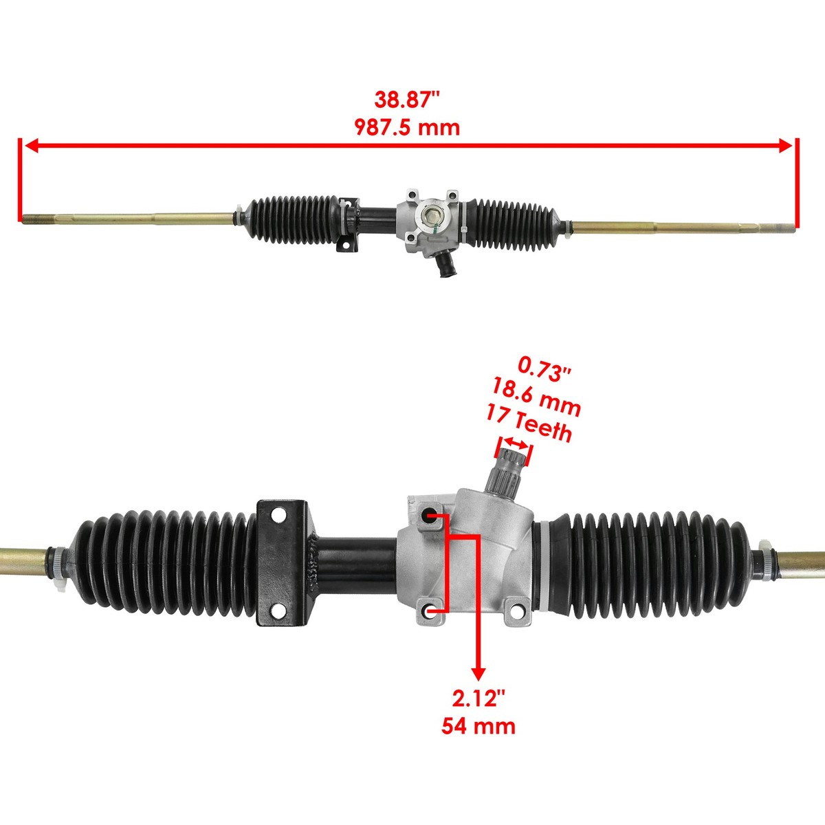 for Polaris Oem 1823994 1824770 Gear Box Steering Rack and Pinion
