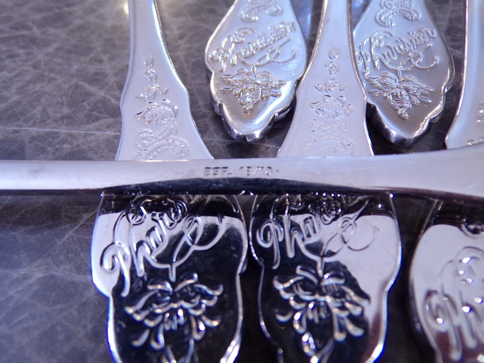 BSF FRIESENMUSTER  Pharisäerlöffel 17.5 cm für 6 Personen 18/8 TOP - Bild 4 von 4