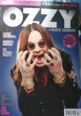 Ozzy Osbourne + Black Sabbath Mojo Collector's Series Magazine