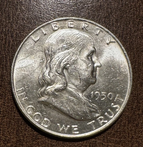 Very Choice BU 1950-D FBL Franklin Half Dollar