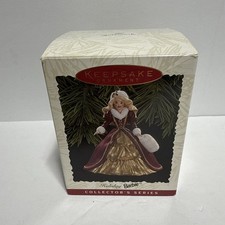 Hallmark Keepsake Ornament Holiday Barbie Collector's Series 1996