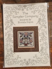 Cross Stitch Chart - Victoria Tile - The Sampler Co. by Brenda Keyes