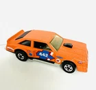 Hot Wheels Blackwall 1978 Flat Out 442 Orange Oldsmobile Stock Car Vintage