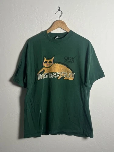 Big Day Out T Shirt XL Men’s Blind Melon Silver 1990s vintage concert t-shirt, vintage, size XL, single stitch, B+ condition