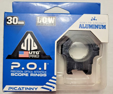 UTG Pro RWU013010 55mm Med Profile P.O.I Picatinny Rings - Matte Black Set Of 2