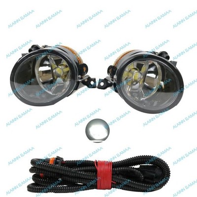 1Set Front Bumper Fog Light LED Driving Lamp W/ Wire For VW Scirocco 2009-2014