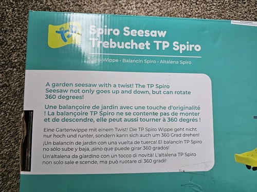 Spiro Spin Seesaw - Bouncing SeeSaw And Spin - Outdoor SeeSaw For Kids Age 3-8 - Picture 5 of 12