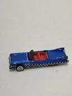 1998 Mattel Hot Wheels Vintage Blue Checkered Convertible Cadillac