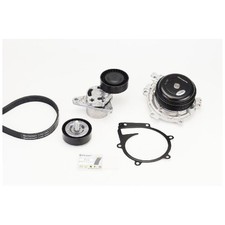 Wasserpumpe + Keilrippenriemensatz für Mercedes C-Klasse C205 W205 id64076