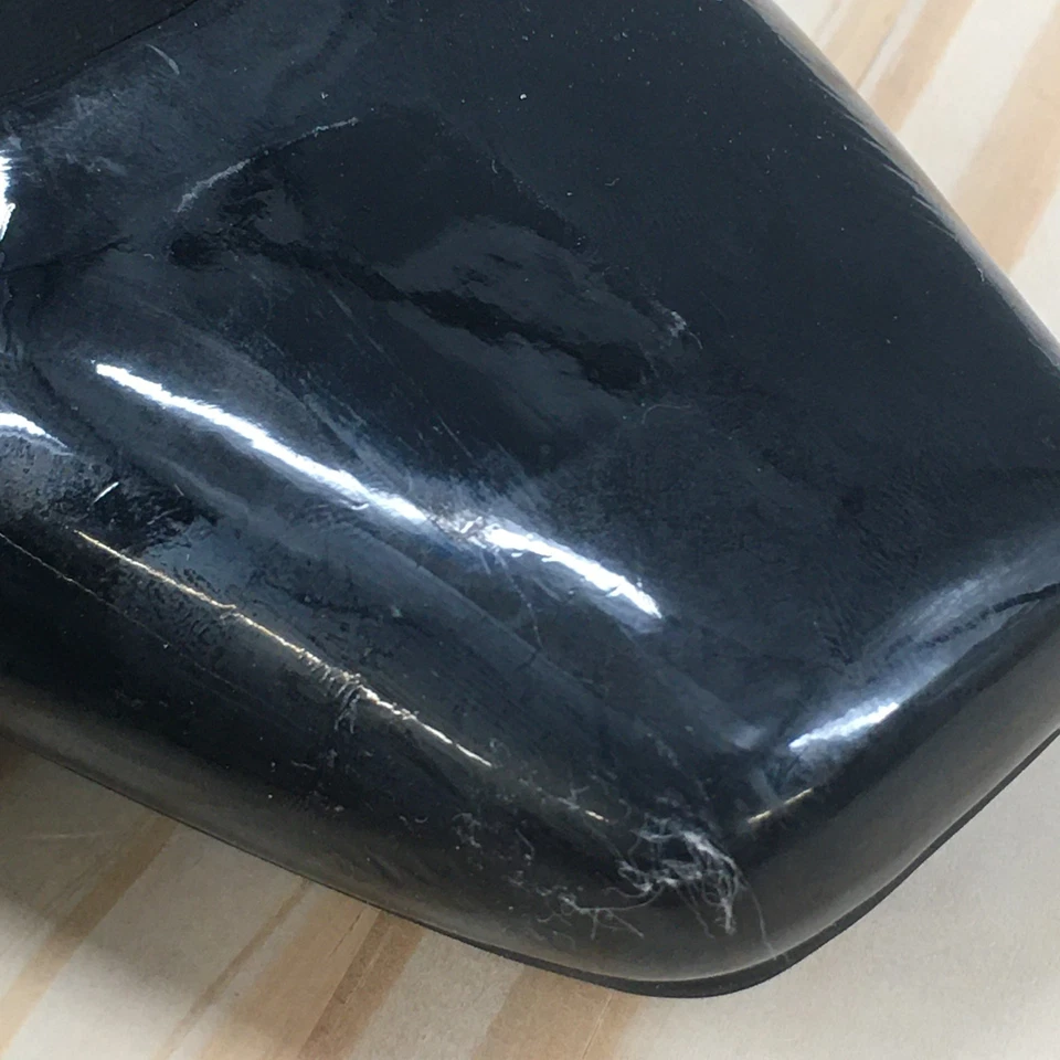 Sapato Anne Klein Feminino 7 Laney Slingback Preto Casual Biqueira Quadrada Salto Bloco NOVO - Imagem 4 de 4