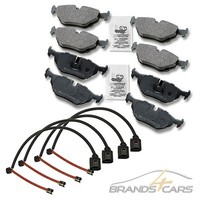 Atec Satz BremsbelÄGe+Warnkontakt Vorn+Hi FÜR Mercedes Sprinter 3-T 3,5-T 906