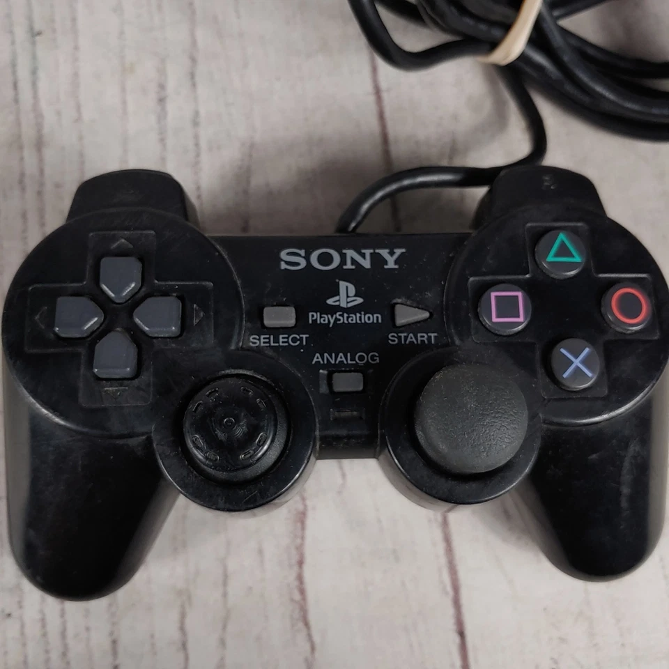 NECESITA JOYSTICK - Controlador DualShock Original OEM Sony PlayStation 2 PS2 - Negro Foto 3 de 4