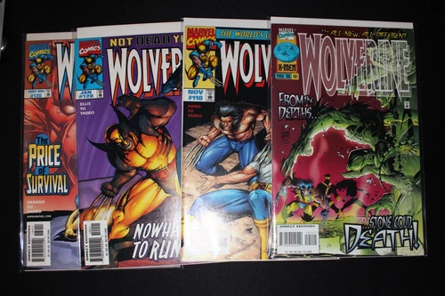 Marvel Copper Age Wolverine 4-pc lot #101, 118,120,130