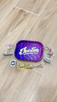 Jeeter Pins, Keychain, Tray