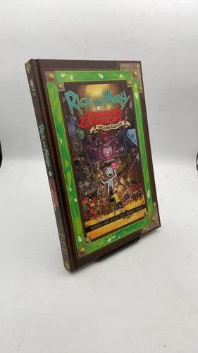 *SIGNED* Rick and Morty vs. Dungeons & Dragons Deluxe First Edition