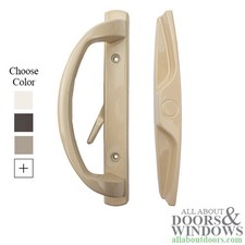 Aftermarket Sliding Patio Door Handle Set Non-Keyed Active Handleset