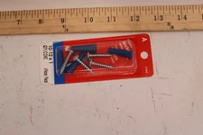 (4-Pk) Midwest Fastener Plastic Conical Anchors and Screws 10-12 x 1" 21862