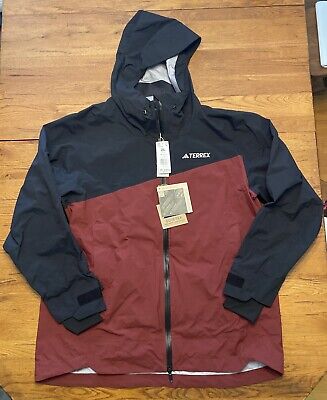 Adidas Terrex Techrock 3L Gore-Tex C-Knit Jacket Black/Red Adidas Terrex Techrock 3L Gore-Tex C-Knit Jacket Black/Red