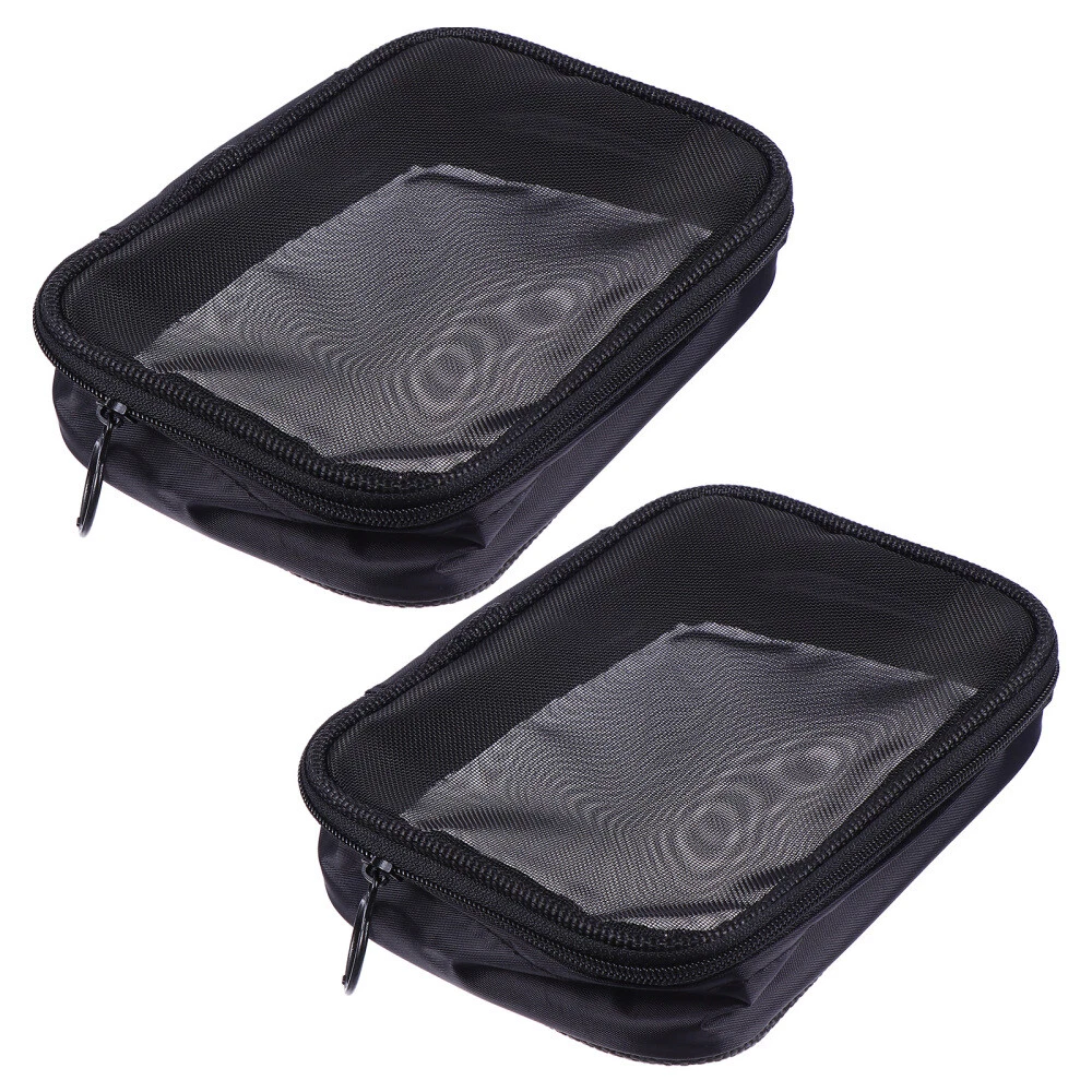 Mesh cosmetic cheap bags
