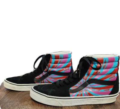 Vans Retro Mart Sk8-Hi Skate Shoes Sneakers Men display picture 2