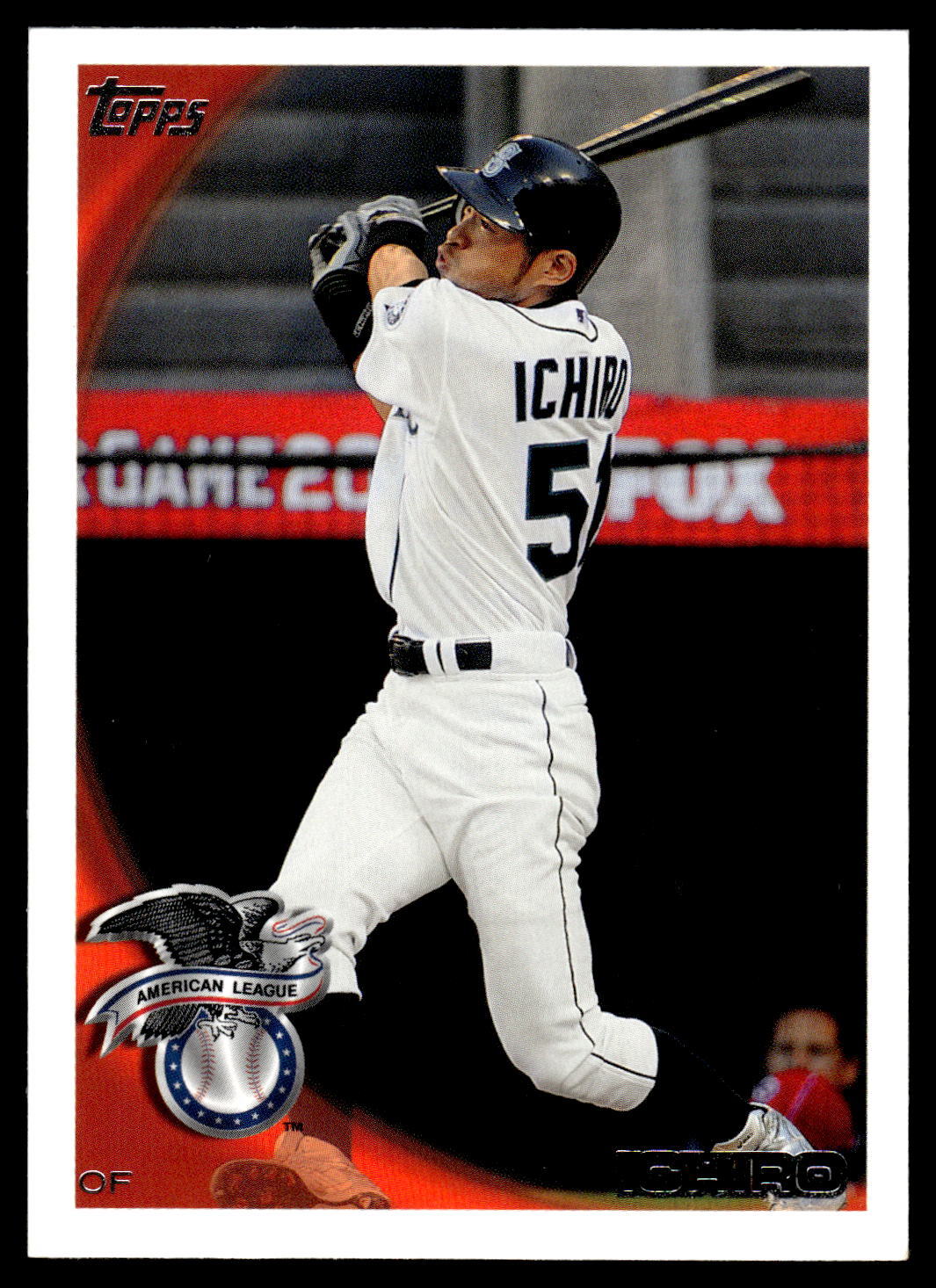 2010 Topps Update #US-130 Ichiro Card - MLB Baseball Card Scanned Single
