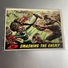 Original Mars Attacks 1962 Card #50 Smashing The Enemy Topps