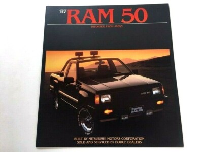 1987 Dodge Ram 50 Sport Truck 12-page Original Car Sales Brochure