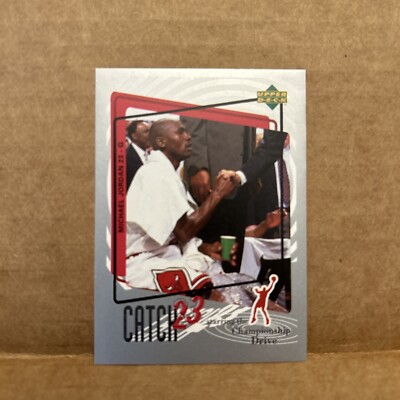 1997-98 UPPER DECK CC CATCH 23 MICHAEL JORDAN CHICAGO BULLS NBA # MJ 161