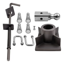 Universal Flatbed Gooseneck Trailer Hitch 2-516 Ball For Gnrk1500 30000lbs Universal Flatbed Gooseneck Trailer Hitch 2-516 Ball For Gnrk1500 30000lbs