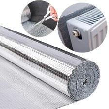 Foglio riflettente isolante parete termosifoni alluminio termico rotolo 60x200cm