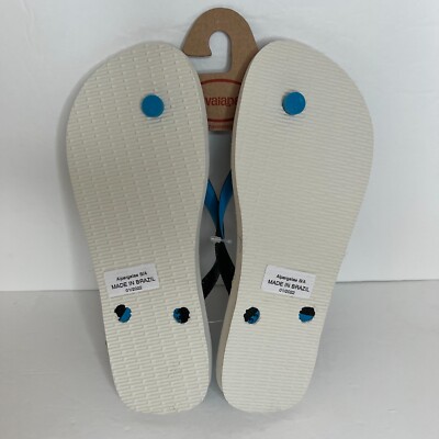 Havaianas Flip Flops Mens Size 9/10 Eur 43/44 Disney Mickey Mouse Pluto Slip On Havaianas Men main image 4