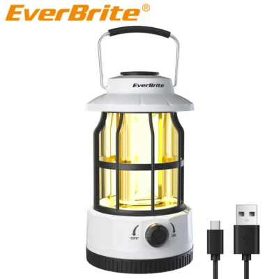 EverBrite LED Camping Lantern USB C Rechargeable Lantern Camping Lights Lanterns - Picture 1 of 11