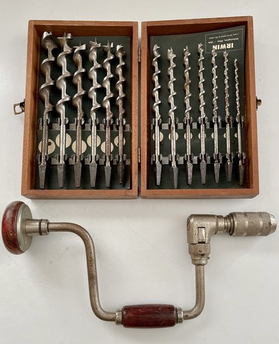 Fine Set Irwin Drill Bit Brace Tool 