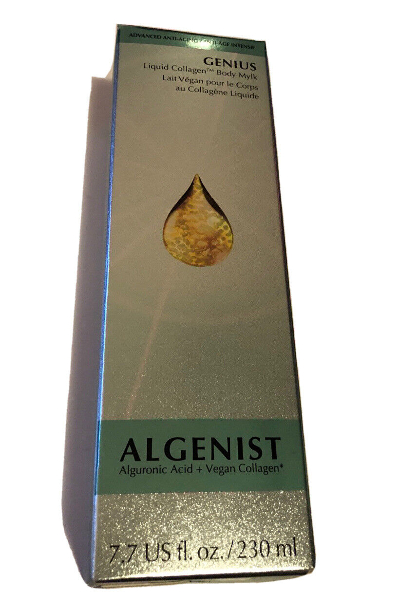 ALGENIST GENIUS Liquid Collagen Body Mylk 7.7 Fl Oz / 230 mL ~ AUTHENTIC + FRESH