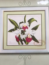 Orchid Cross Stitch Kit