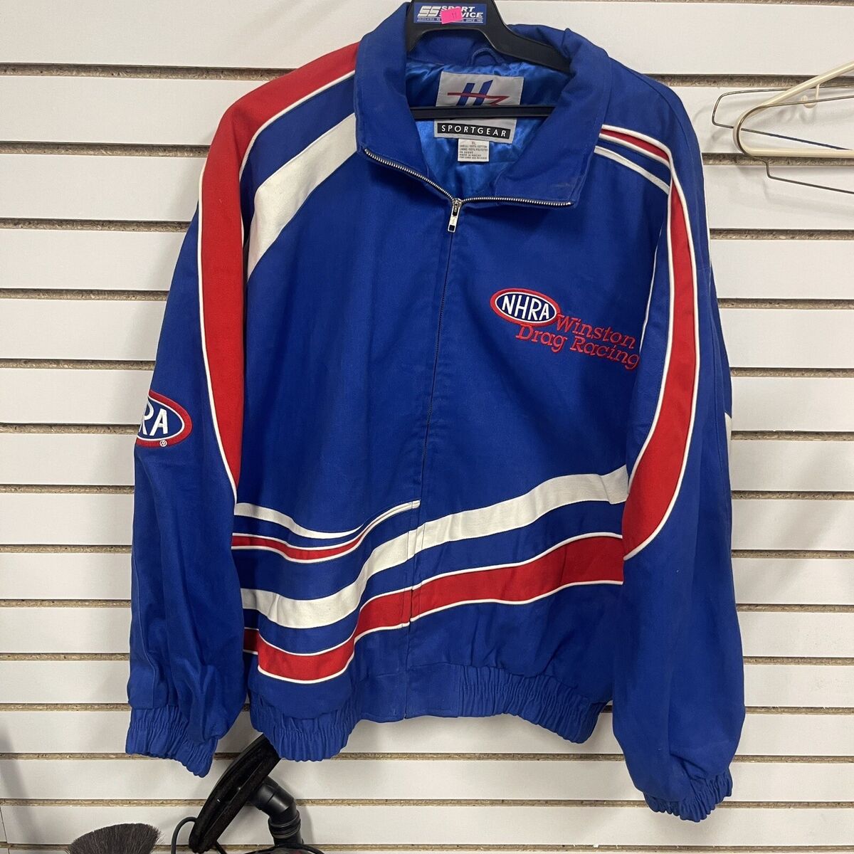 Vintage Winston NHRA Drag Racing Jacket - H3, Men's XL (EX Vintage Winston NHRA Drag Racing Jacket - H3, Men's XL (EX