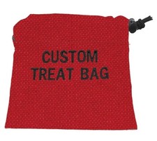 NORTHERN SAFARI™ Custom Personalized Dog Treat Bags! Over 35 Fabrics! USA Made!