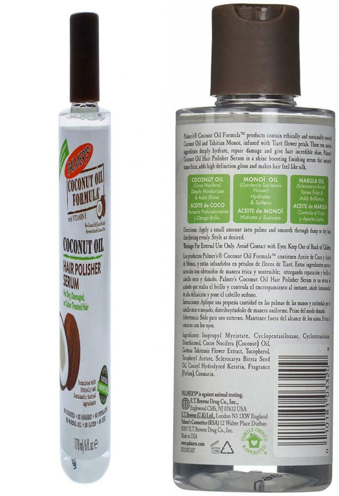 Palmer's Coconut Oil Formula with Vitamin E Hair Polisher Serum 6 oz eBay